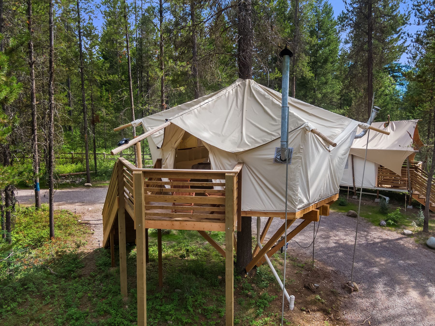 Under Canvas Glacier | Upscale Glamping 