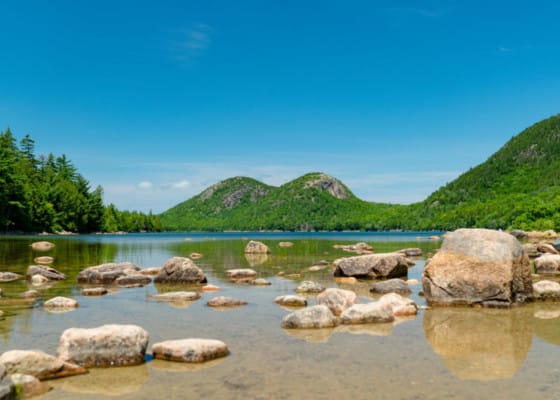 Jordan Pond in Acadia National Park