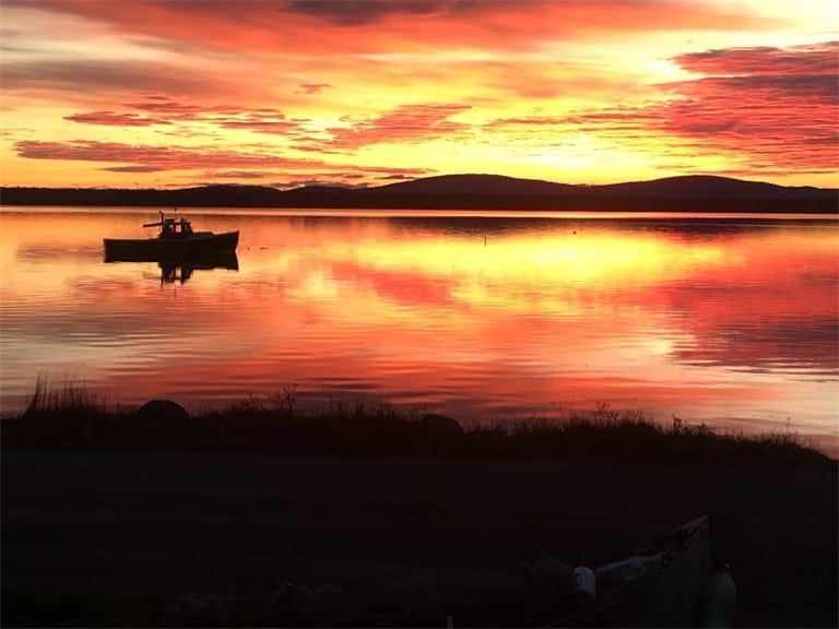 Sunset cruise at acadia