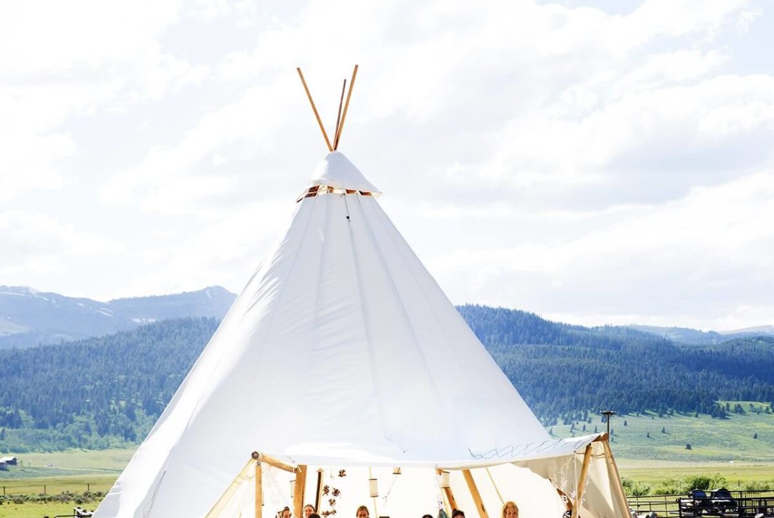 Under Canvas CanopyMarqui Event Tent Rental in Montana