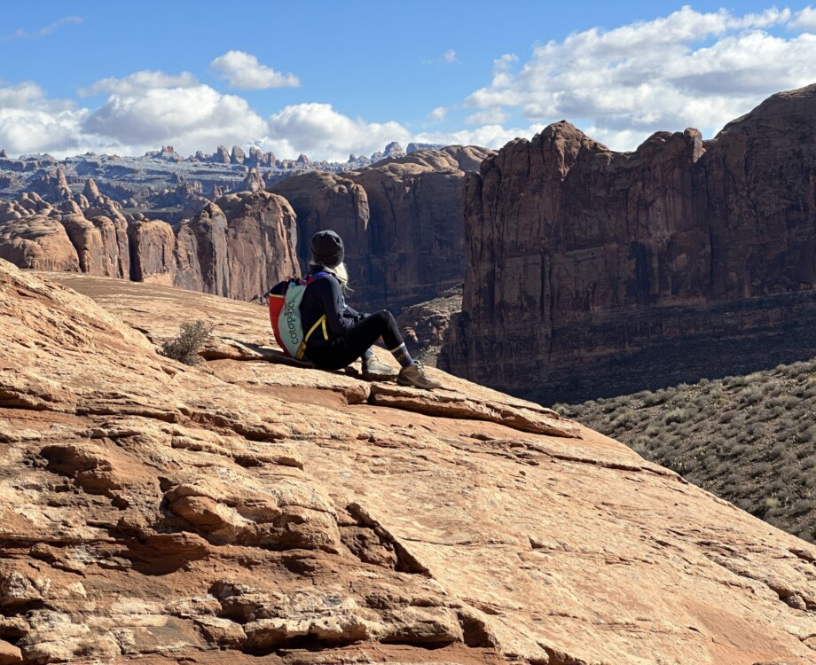 Guided hiking in Moab