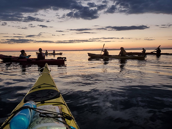 Night Kayaking in Maine