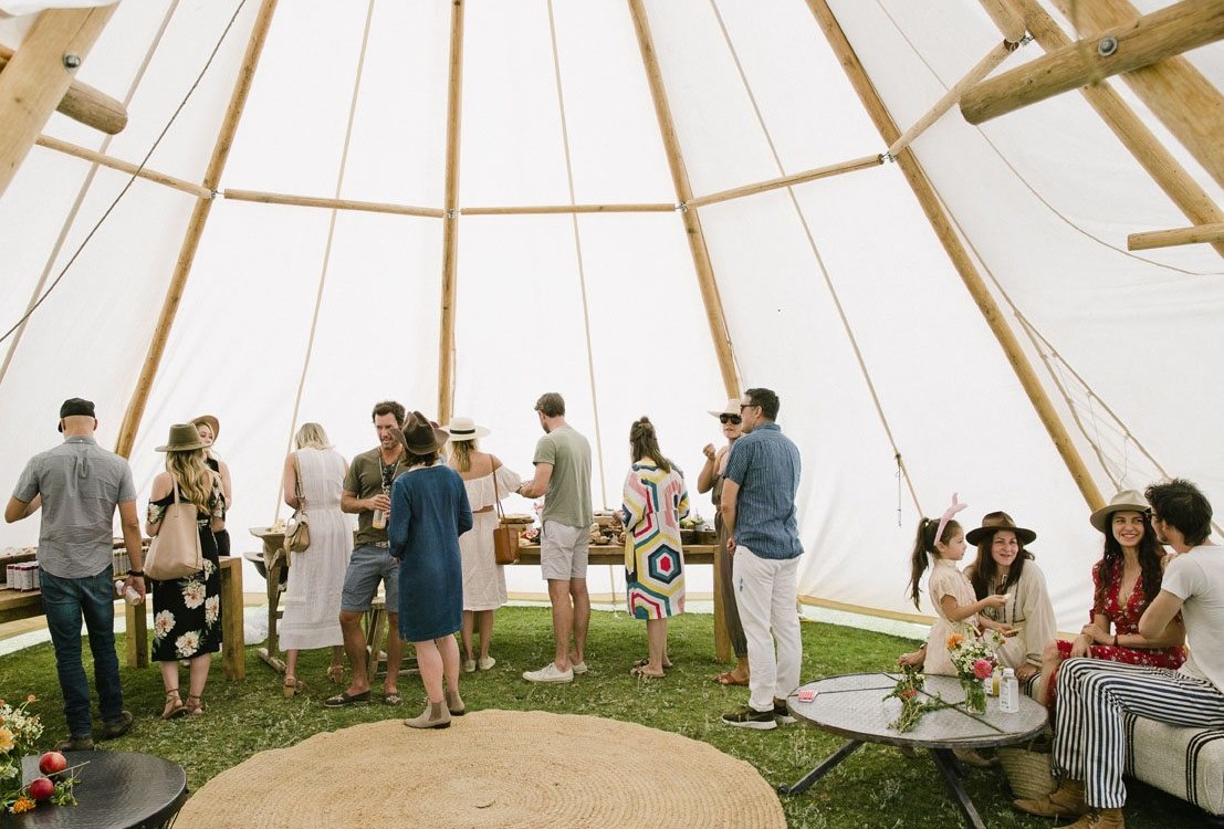 CanopyMarqui at Under Canvas popup event