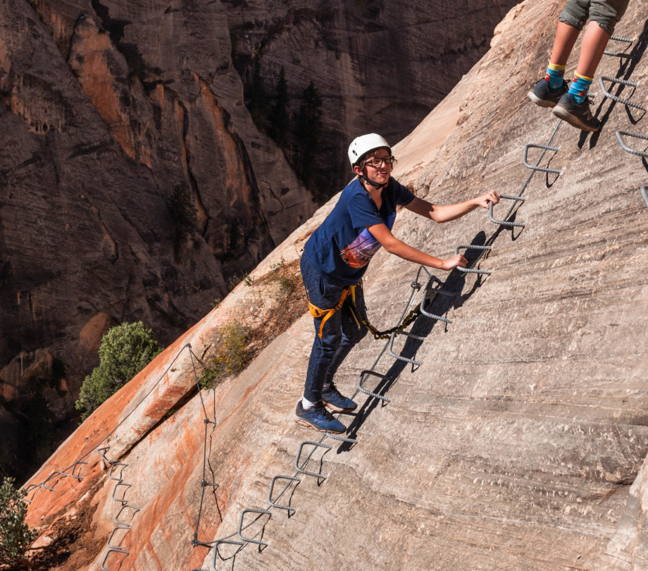 Via Ferrata in Zion National Park