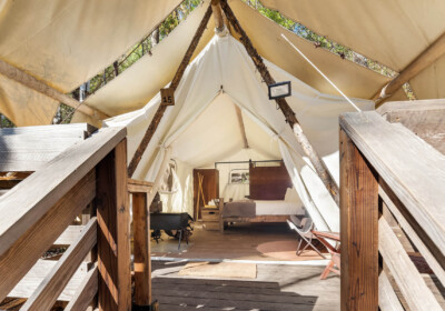 Under Canvas Great Smoky Mountains Deluxe Tent