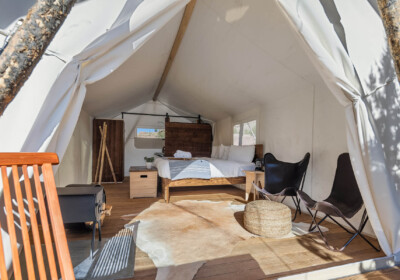 Deluxe Tent at Under Canvas Zion