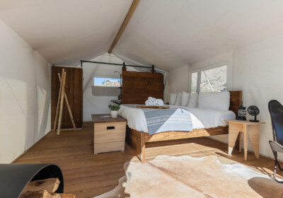 Deluxe Tent at Under Canvas Zion