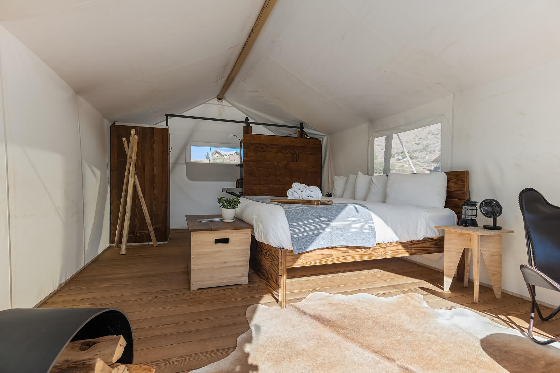 Deluxe Tent at Under Canvas Zion