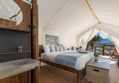 Deluxe Tent at Under Canvas Zion