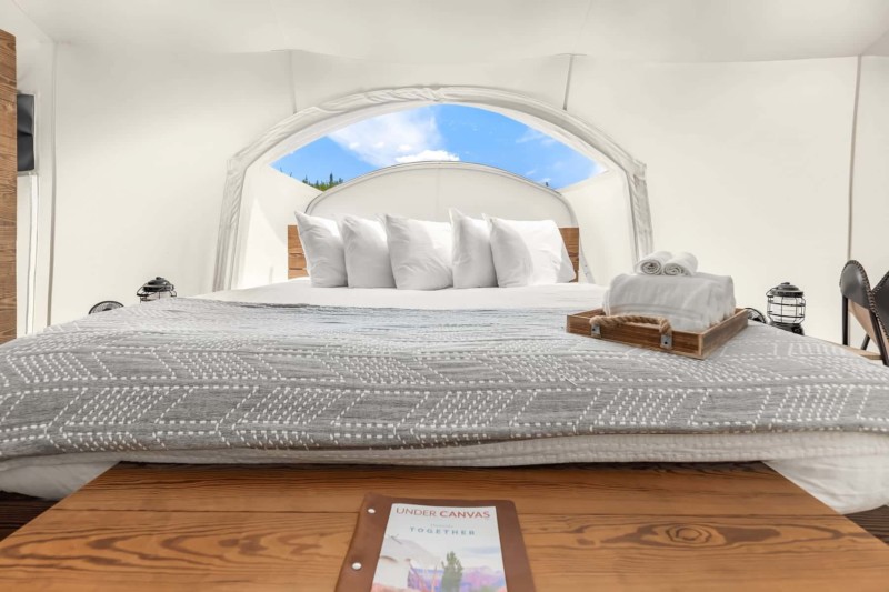 Stargazer bed view