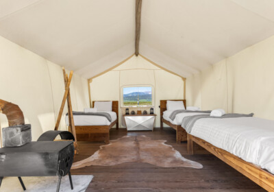 Under Canvas Yellowstone Madison River Suite Three Twin Safari