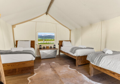 Under Canvas Yellowstone Madison River Suite Three Twin Safari