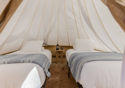 Kids tent interior