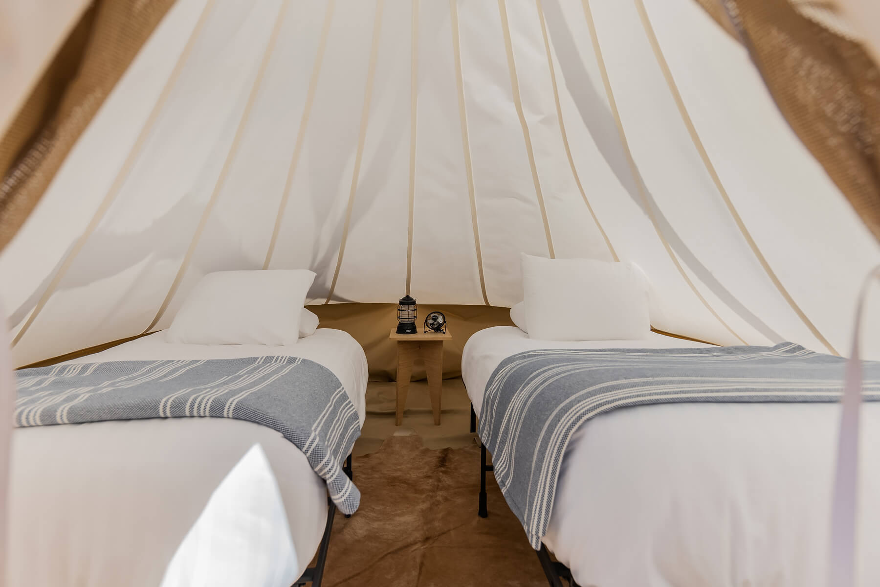 Kids tent interior