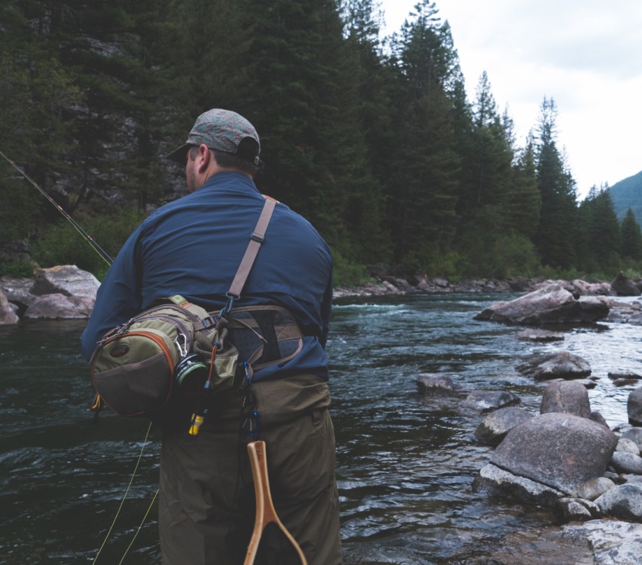 Fly fishing