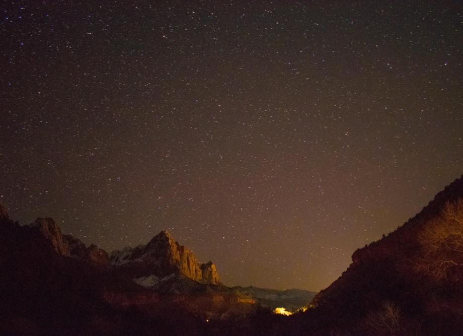 Zion National Park Stars