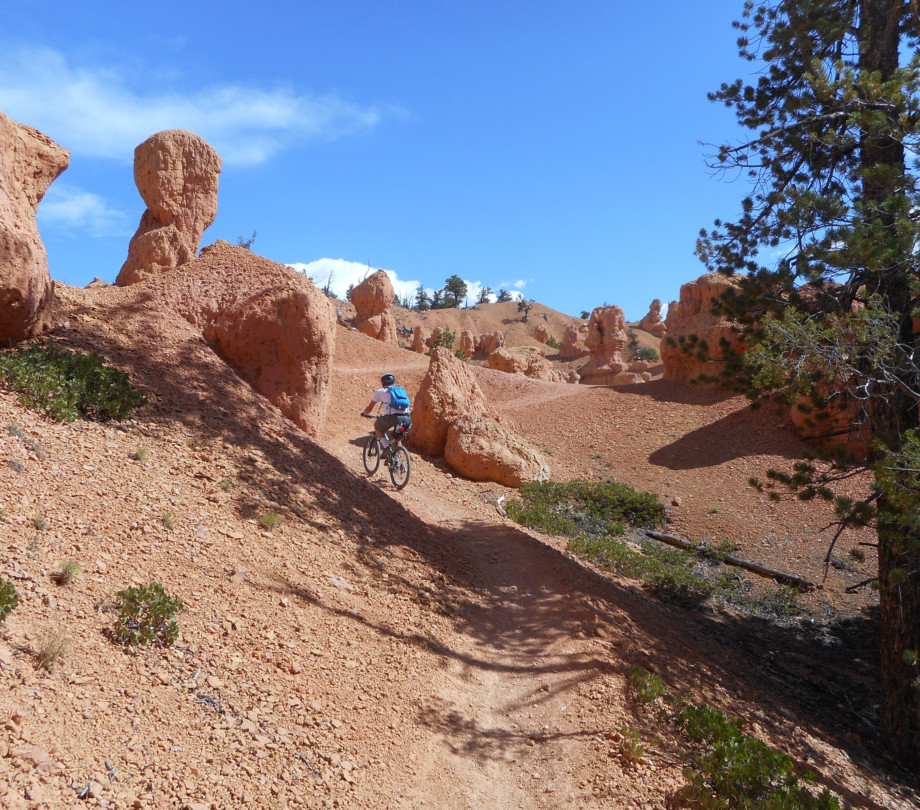 biking in Bryce Canyon National Park