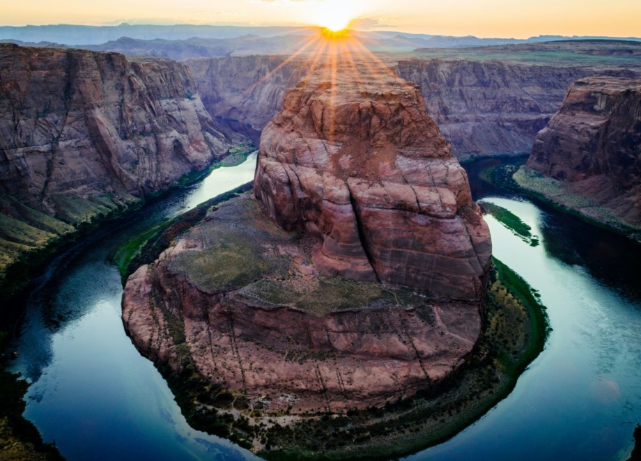Horseshoe Bend at Sunset