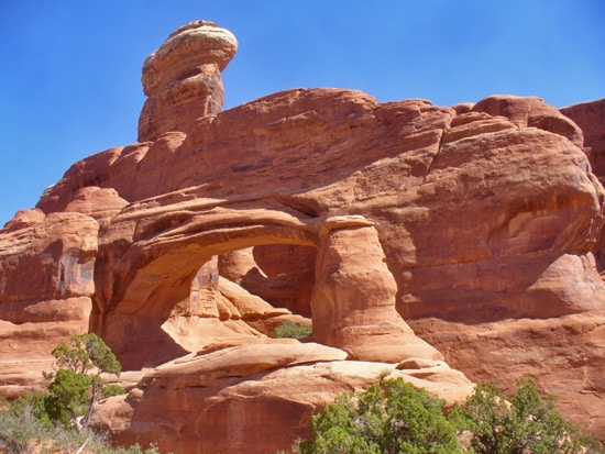 tower arch - arches national park