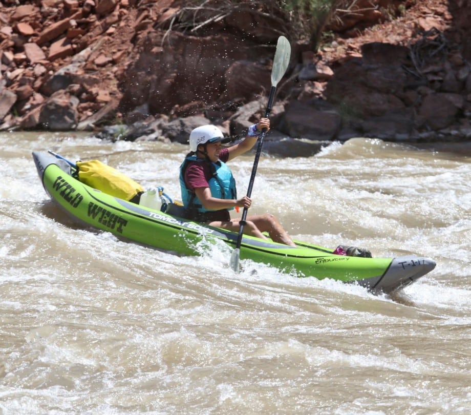 Kayaking in North Yellowstone