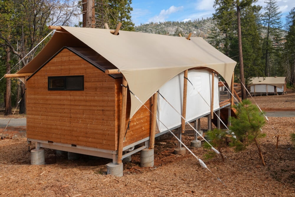 Tent at Under Canvas Yosemite