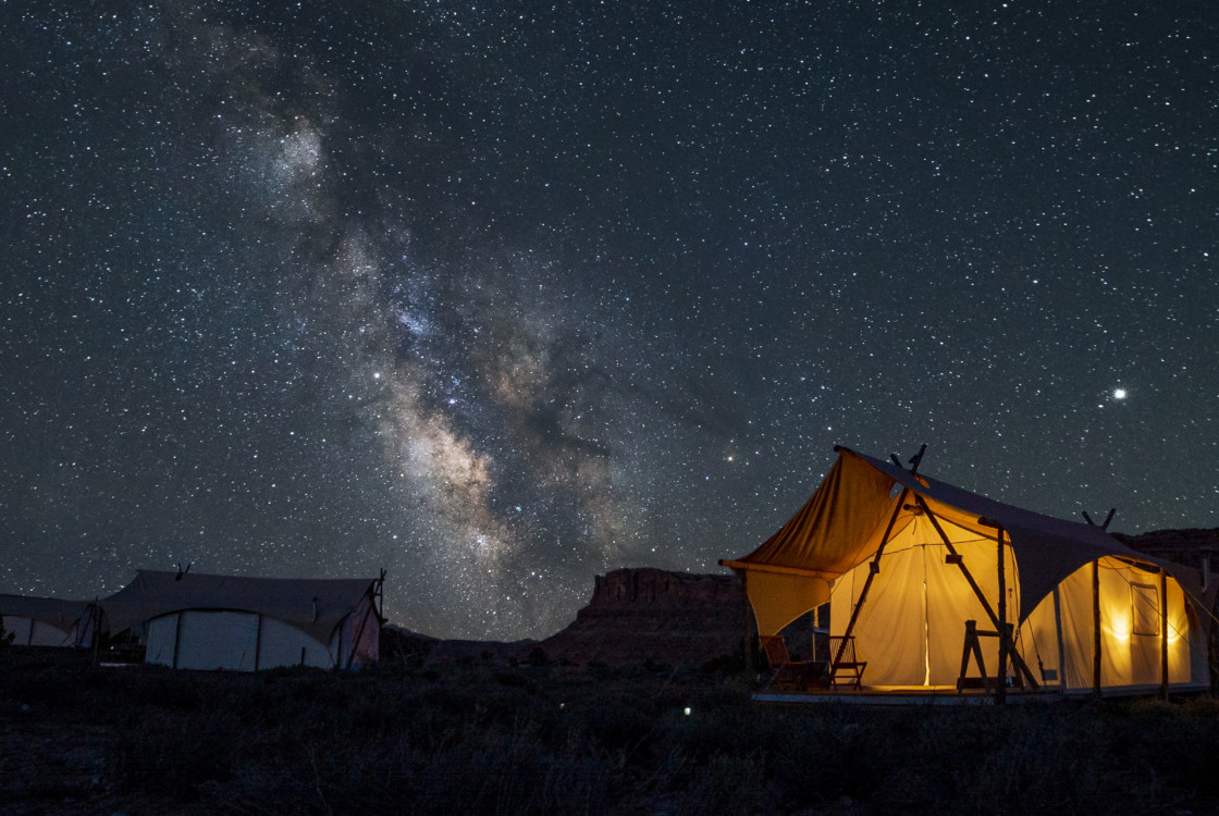 Under Canvas Moab Milky Way