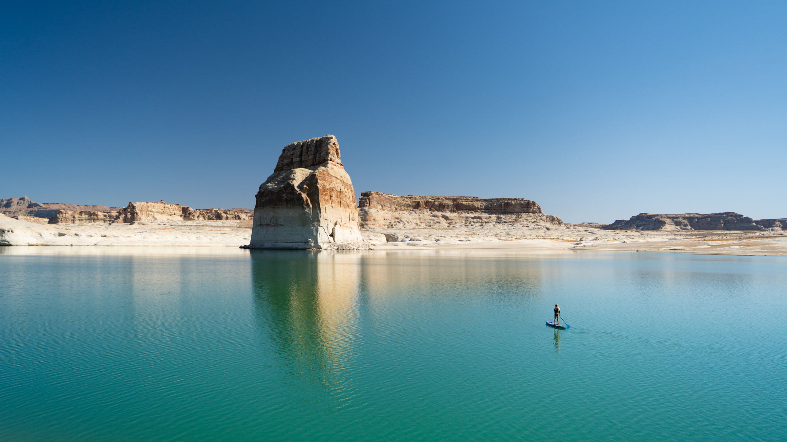 Lone Rock in Lake Powell