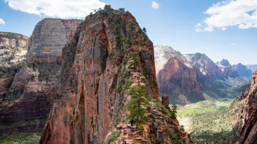Angels Landing hike in Zion National Park