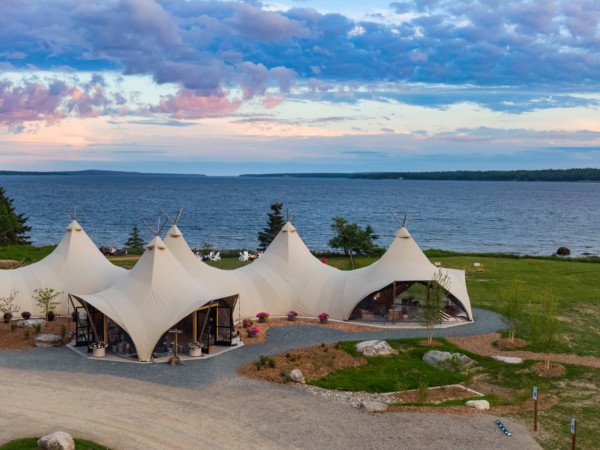 Under Canvas Acadia Lobby Tent