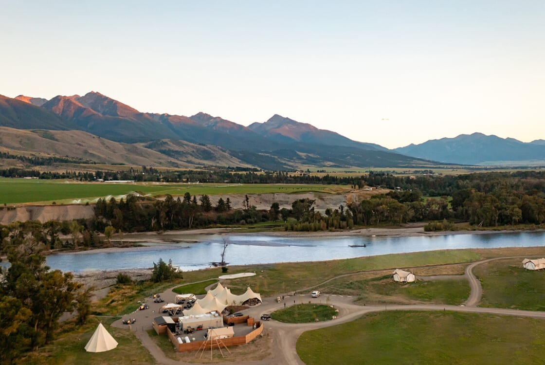 Views of the Yellowstone River