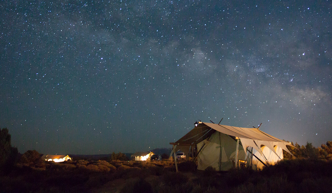 Under Canvas Moab Night Sky