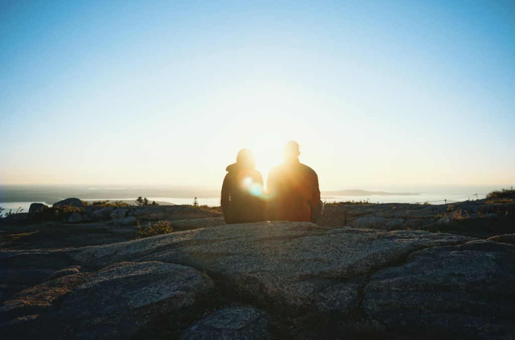 Cadillac Mountain Sunrise in Acadia National Park