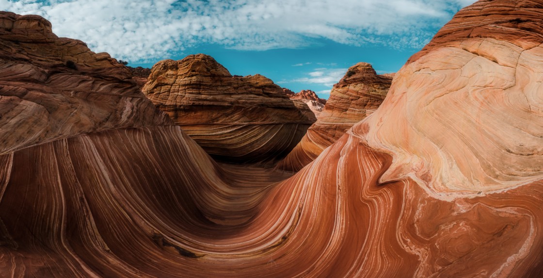 View of the Wave hike