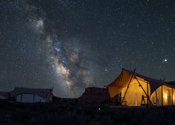 Under Canvas Moab Night Sky