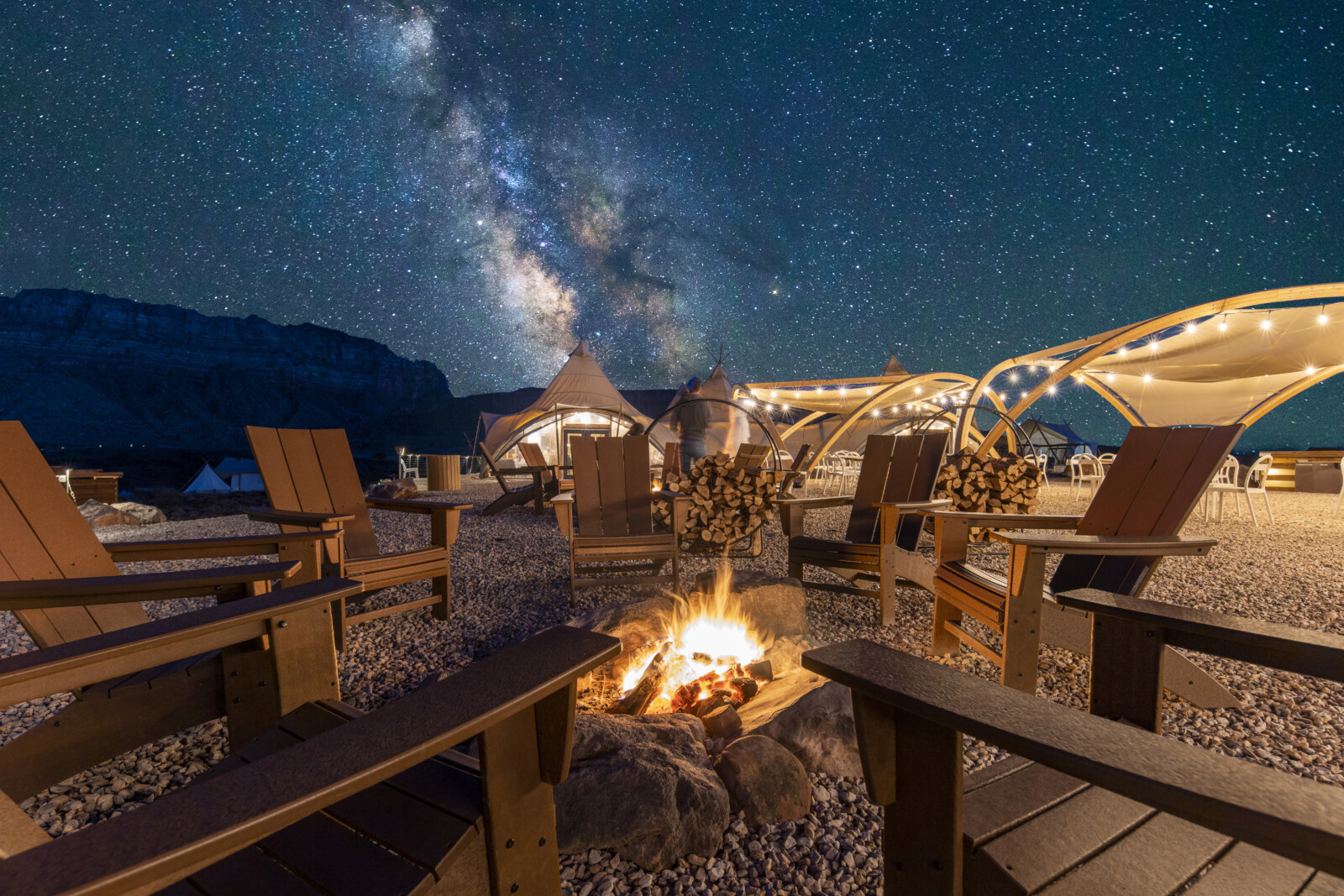 Milkyway at Under Canvas Zion