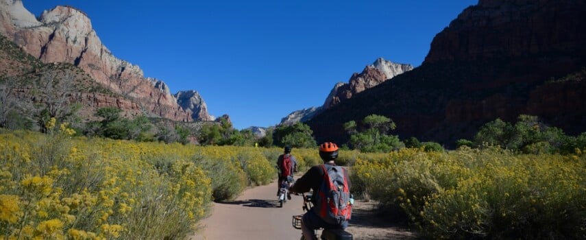 Biking at Bryce Canyon and Zion National Parks