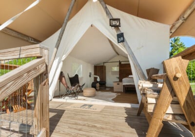 Stargazer tent at Under Cavas White Mountains
