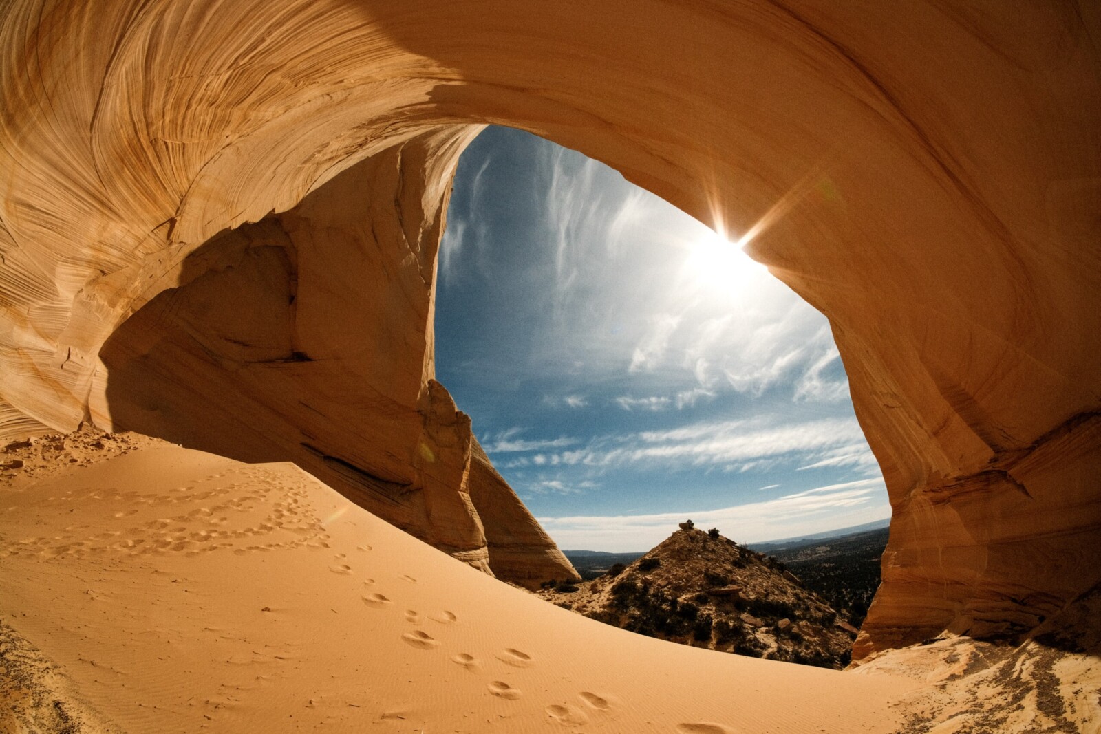 Great chamber near Bryce Canyon