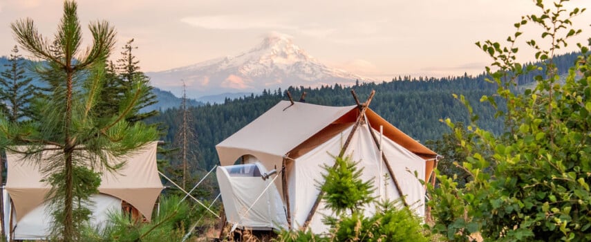 Where to Stay Just Outside of Hood River for Glamping
