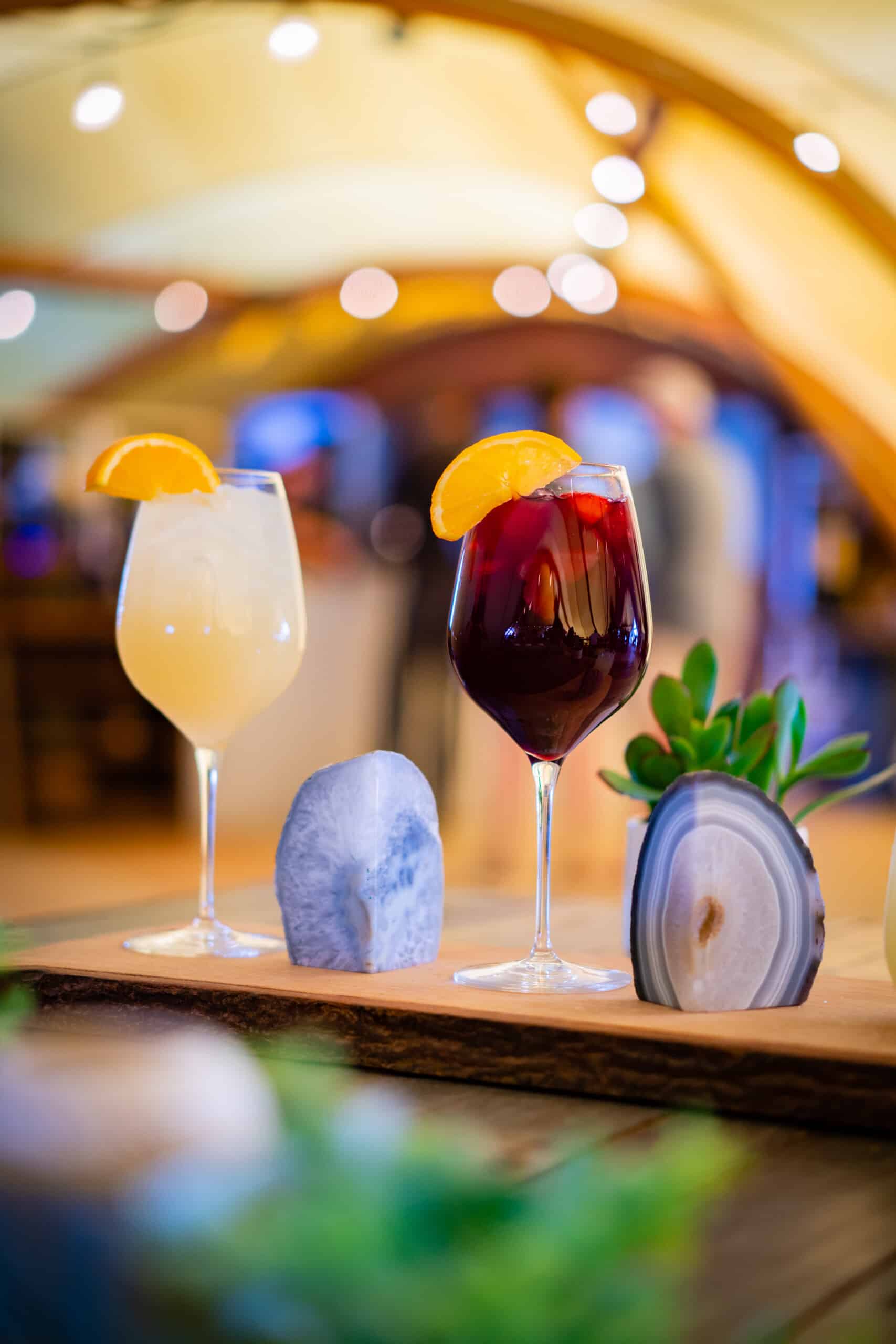 Cosmic cocktails at Under Canvas Lake Powell.