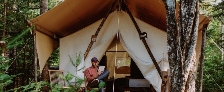 Reading Retreats at Under Canvas